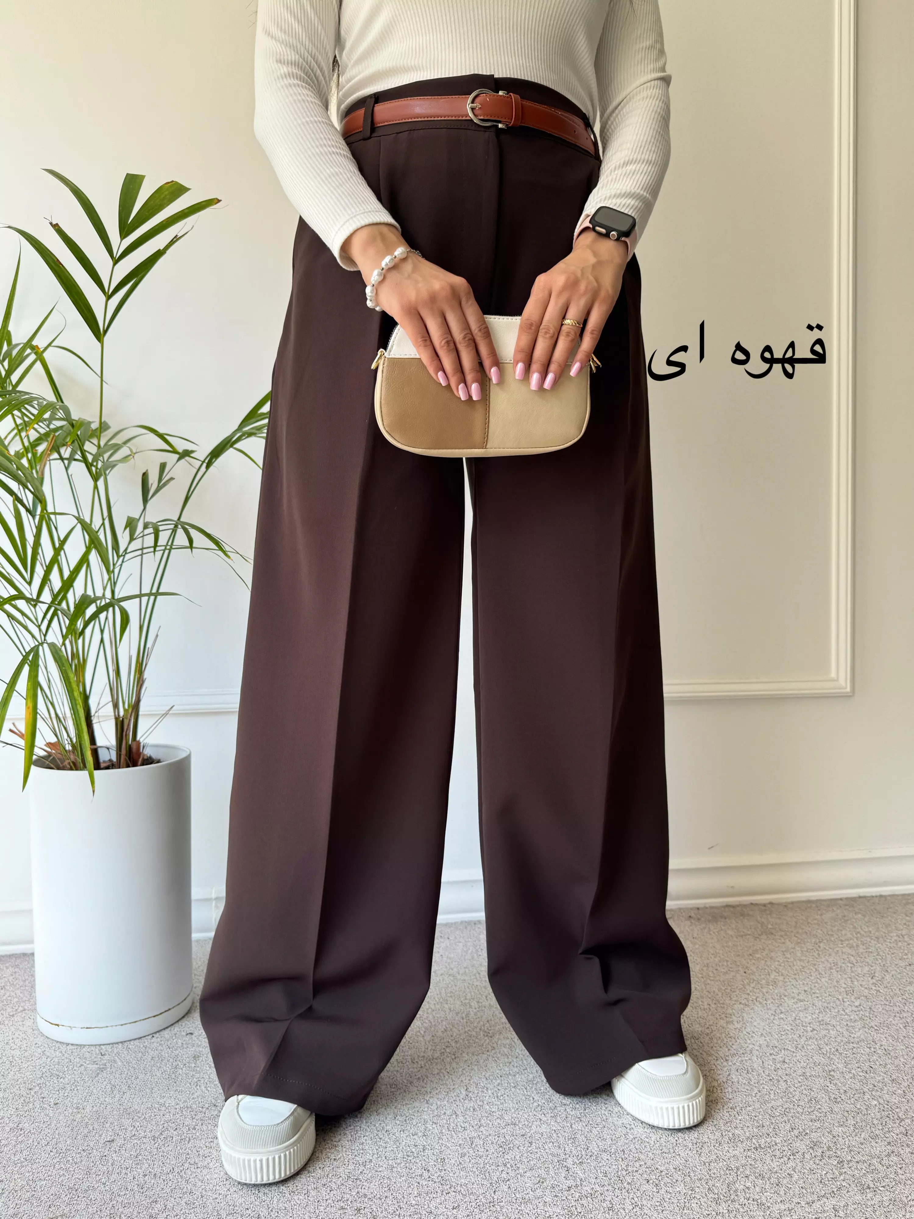 شلوار زنانه کرپ سان بگ